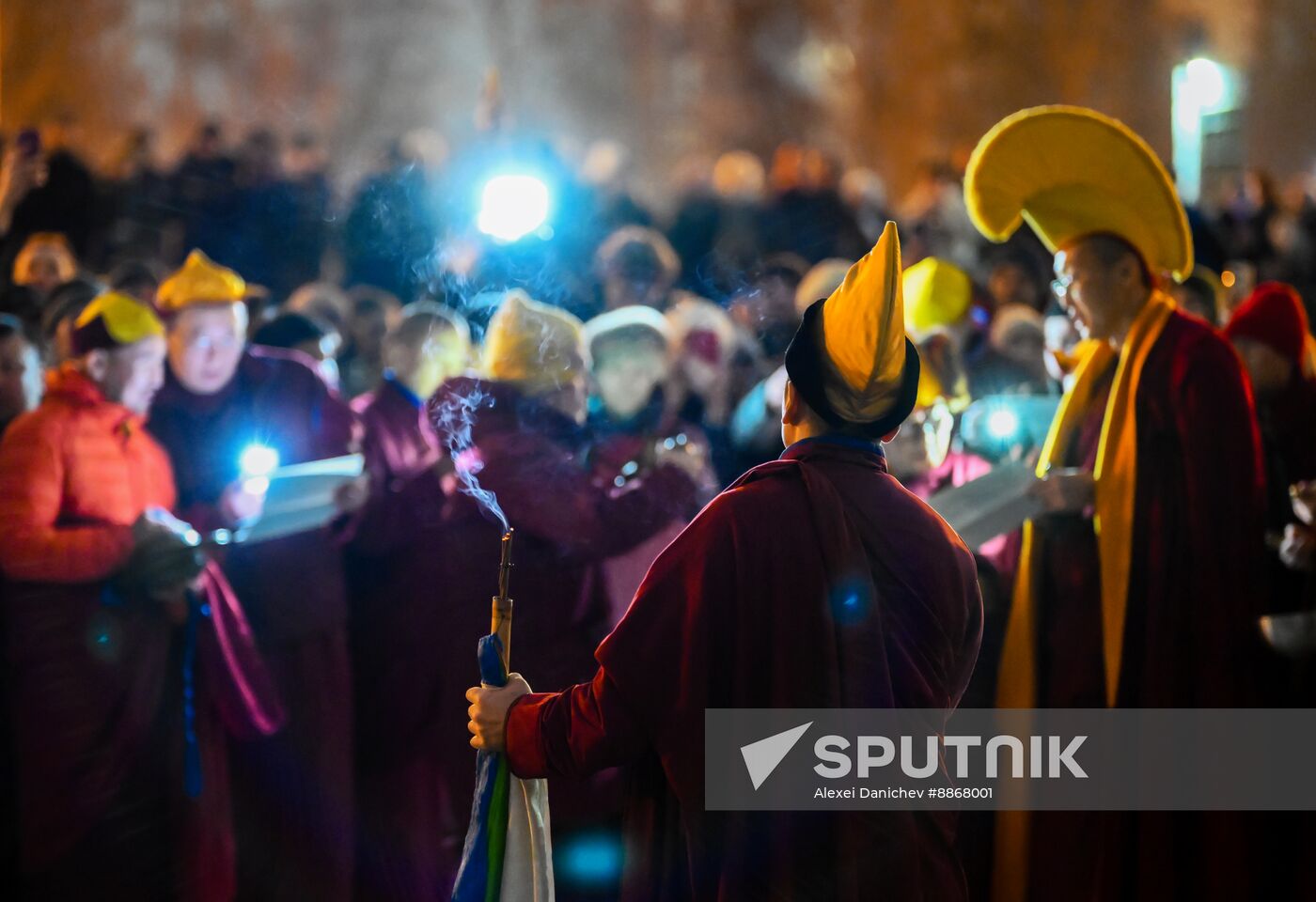 Russia Religion Buddhism Purification Ritual