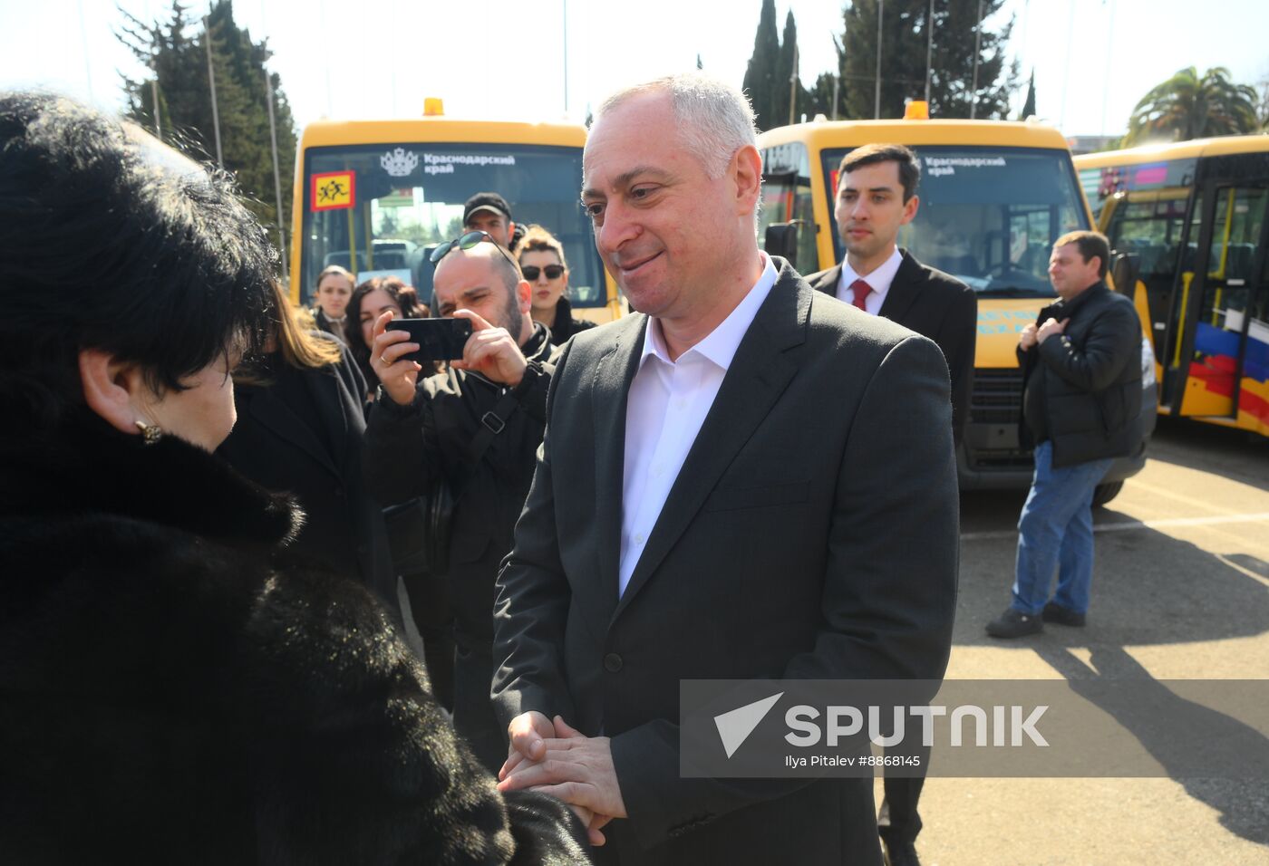 Abkhazia Russia Education School Buses