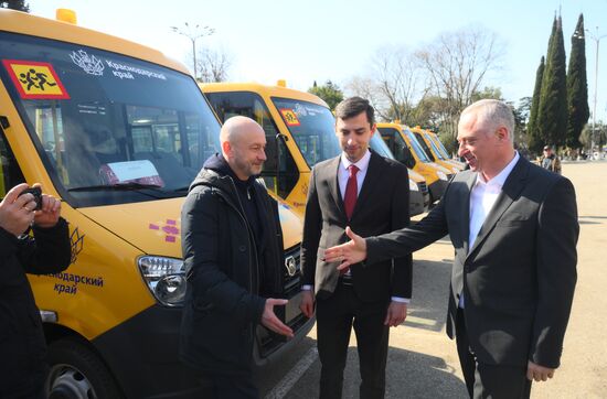 Abkhazia Russia Education School Buses