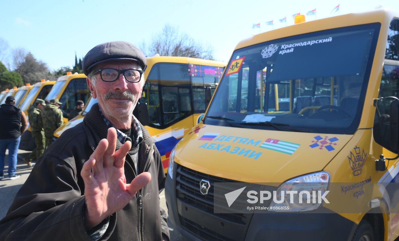 Abkhazia Russia Education School Buses