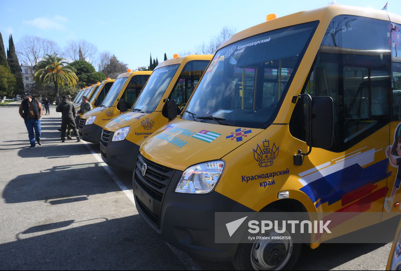 Abkhazia Russia Education School Buses