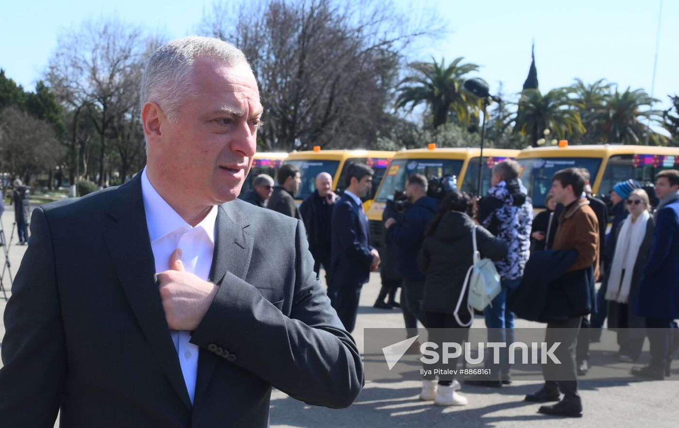 Abkhazia Russia Education School Buses