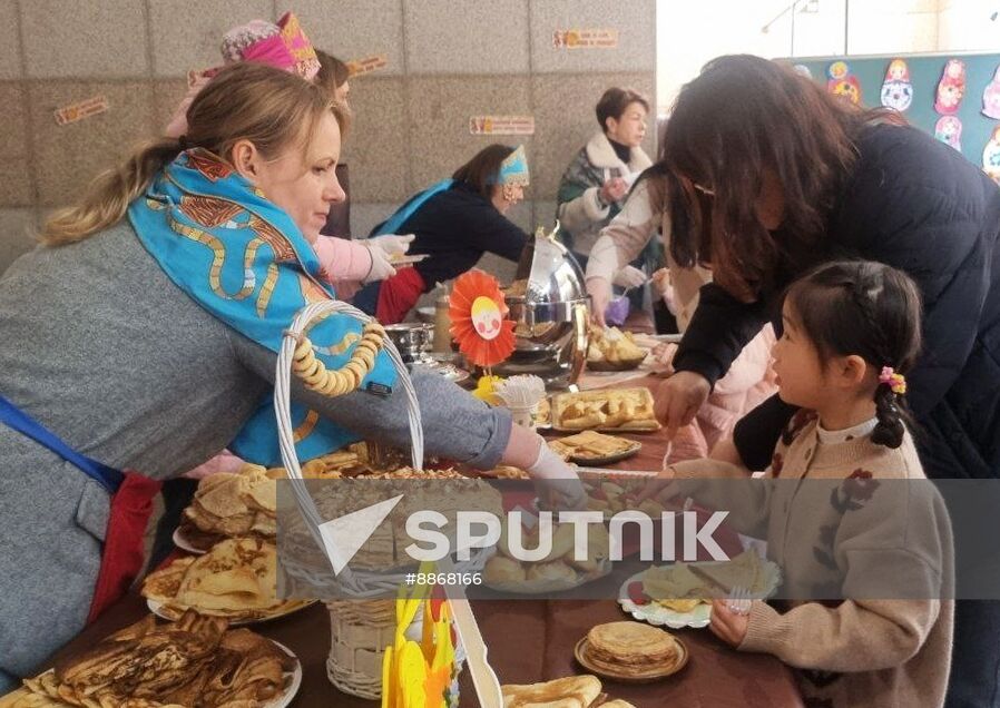 South Korea Maslenitsa Celebration