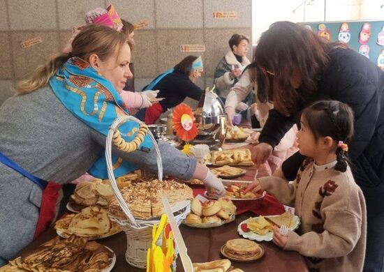 South Korea Maslenitsa Celebration