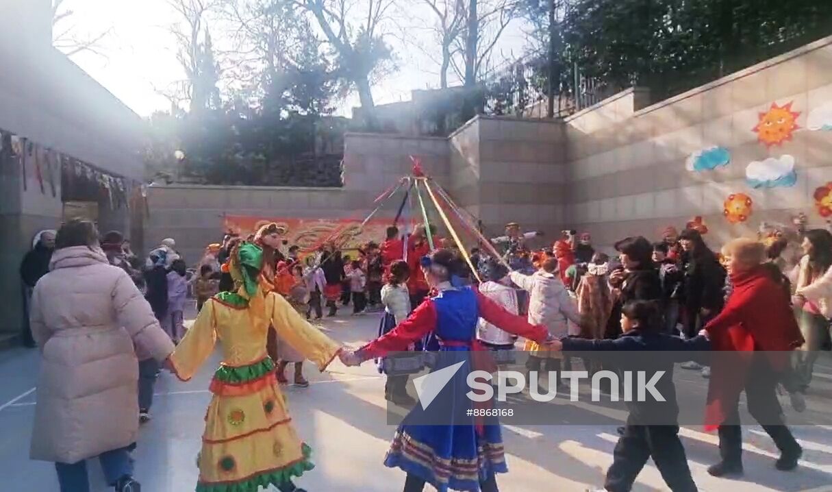 South Korea Maslenitsa Celebration