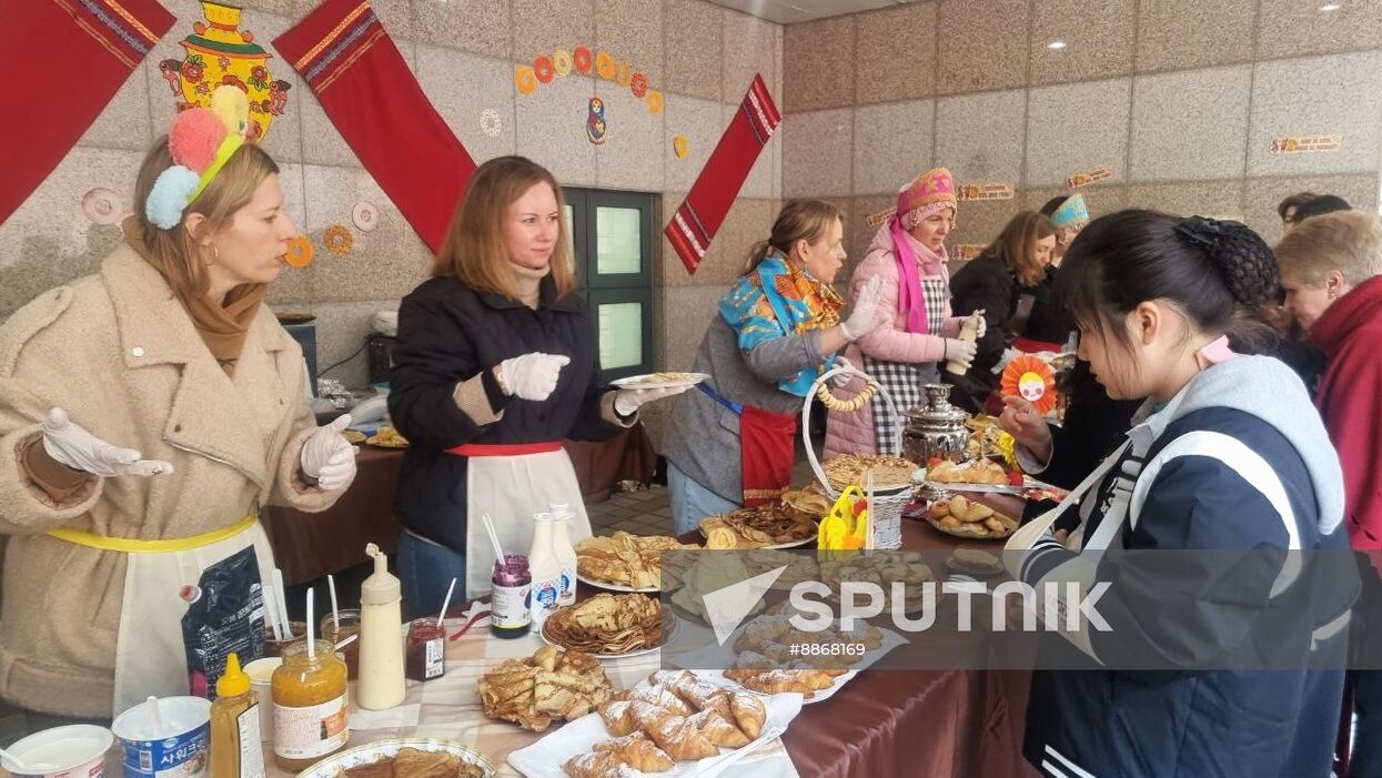 South Korea Maslenitsa Celebration