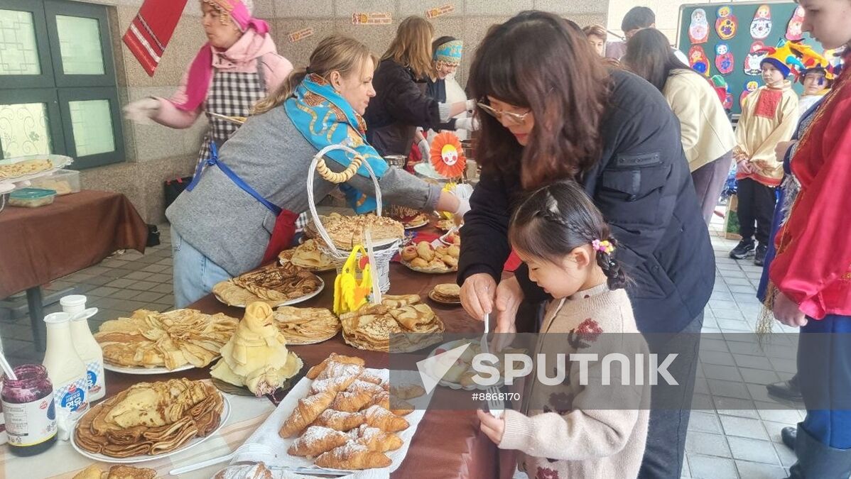 South Korea Maslenitsa Celebration