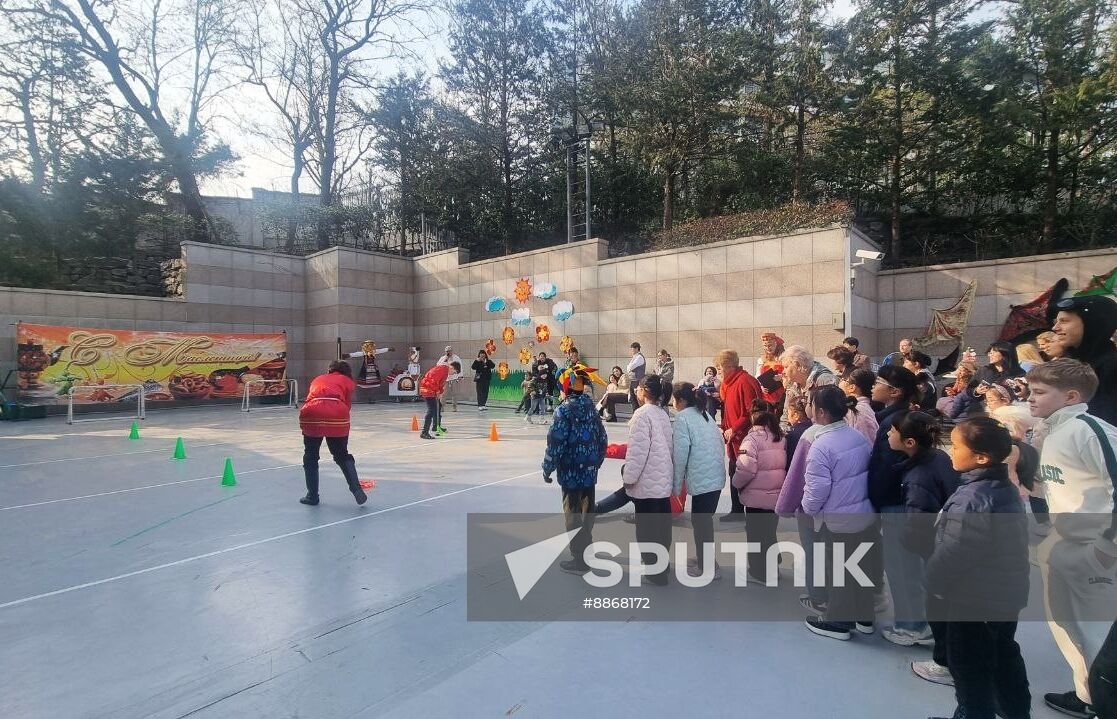 South Korea Maslenitsa Celebration