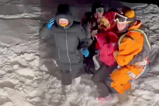 Russia Fishermen Rescue Operation