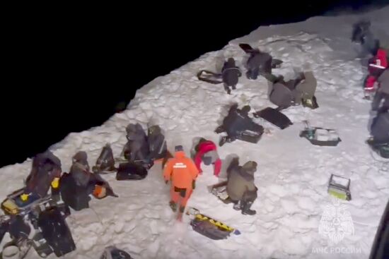 Russia Fishermen Rescue Operation