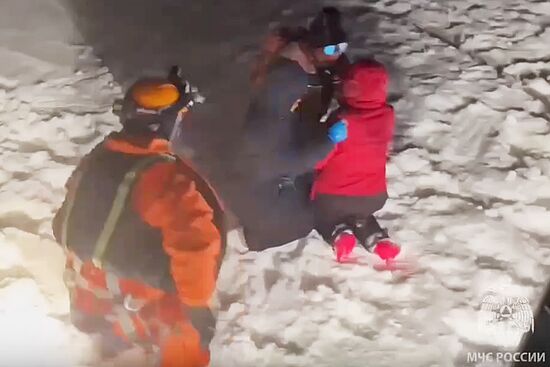Russia Fishermen Rescue Operation
