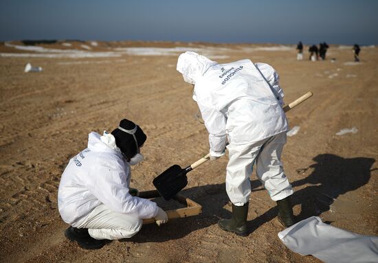 Russia Tankers Crash Aftermath
