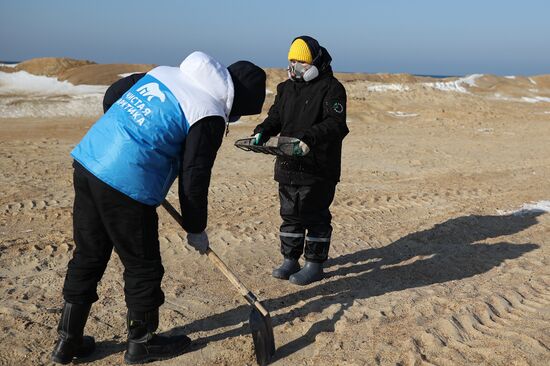 Russia Tankers Crash Aftermath