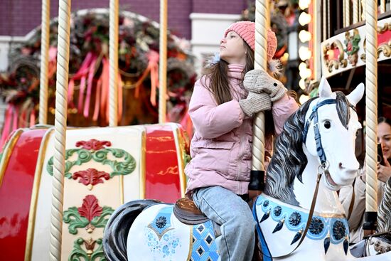 Russia Maslenitsa Celebration