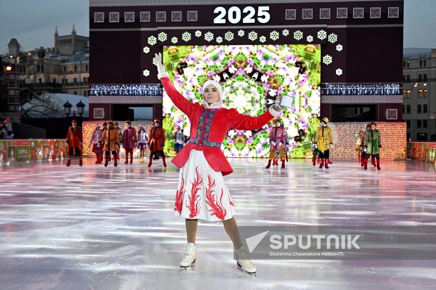 Russia Maslenitsa Celebration