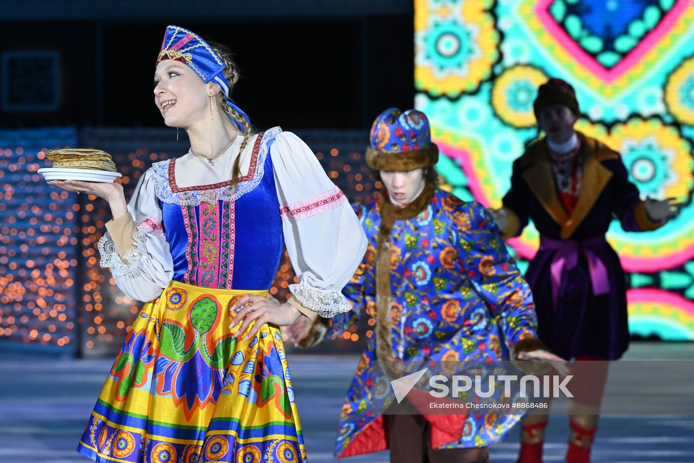 Russia Maslenitsa Celebration