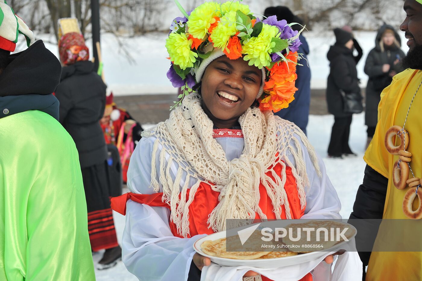 Russia Maslenitsa Celebration