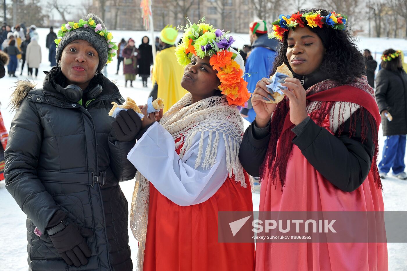 Russia Maslenitsa Celebration