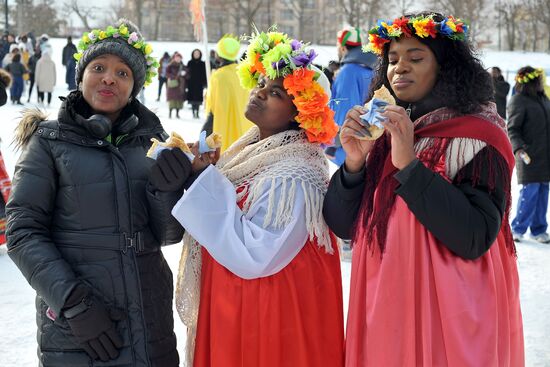 Russia Maslenitsa Celebration