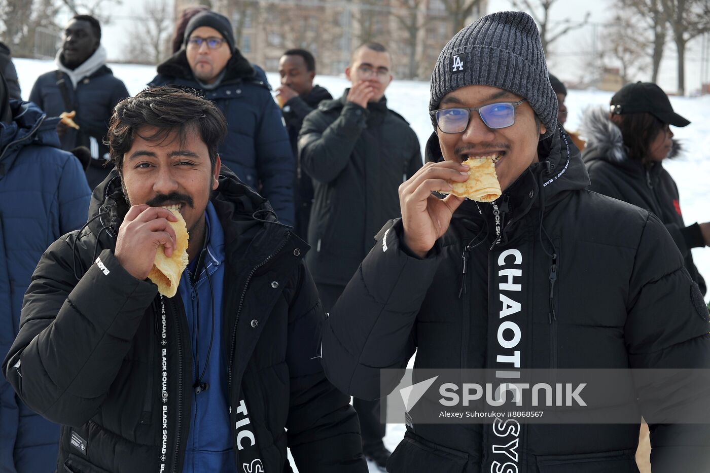 Russia Maslenitsa Celebration