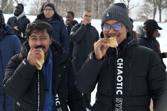 Russia Maslenitsa Celebration