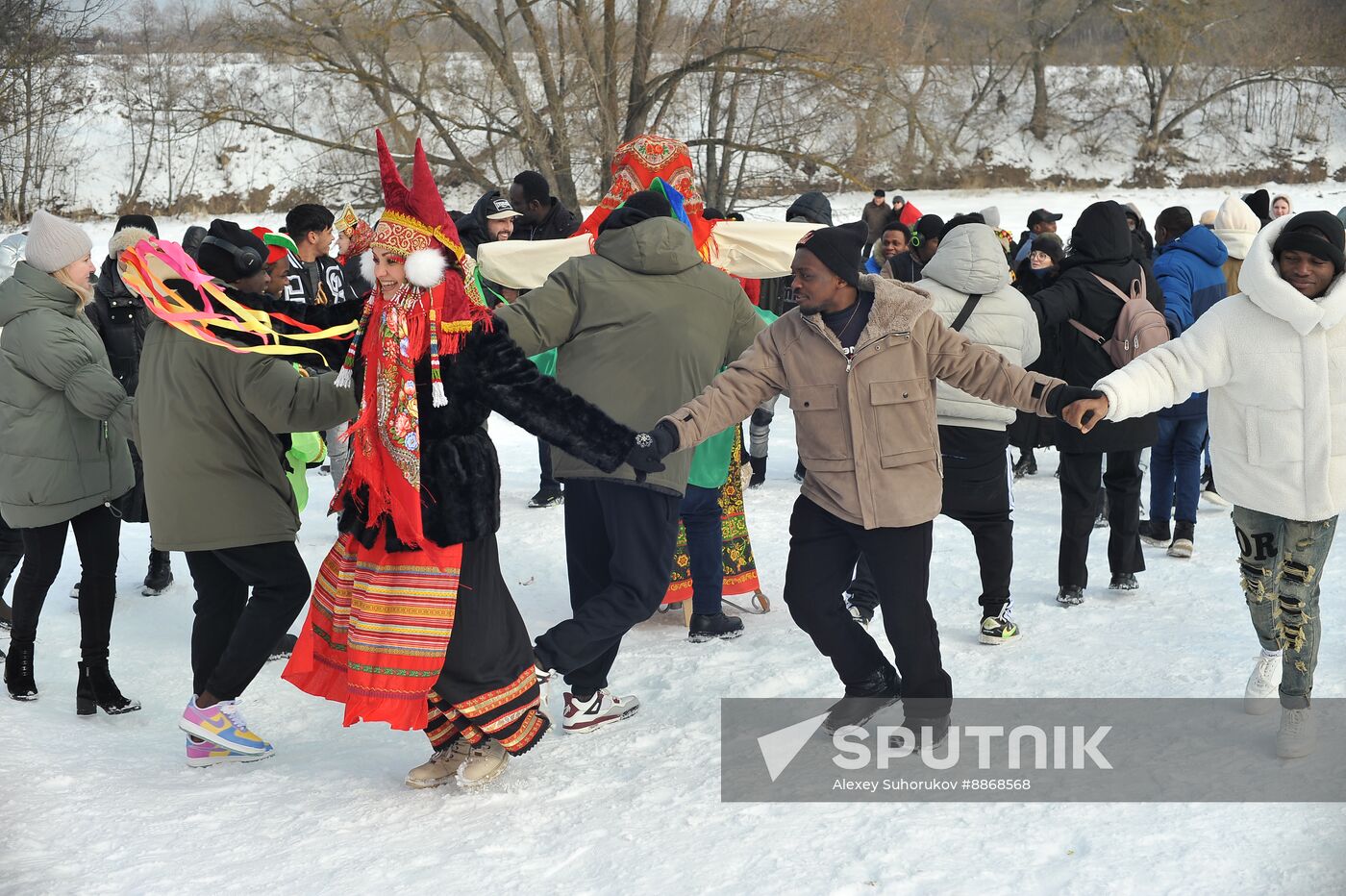 Russia Maslenitsa Celebration