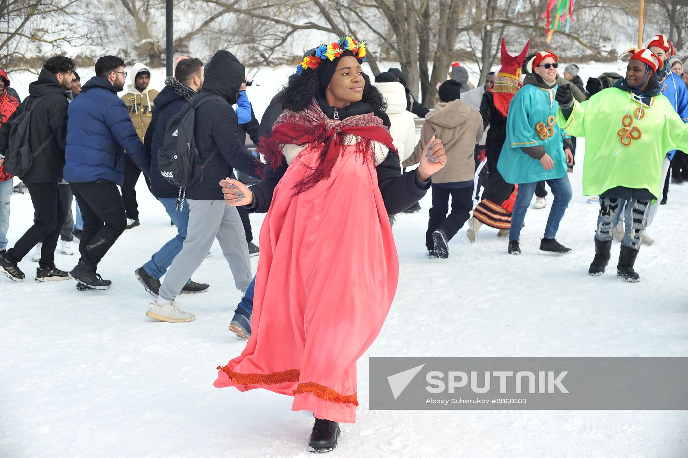 Russia Maslenitsa Celebration