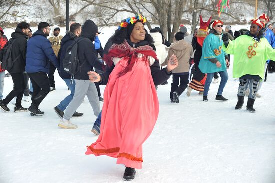 Russia Maslenitsa Celebration