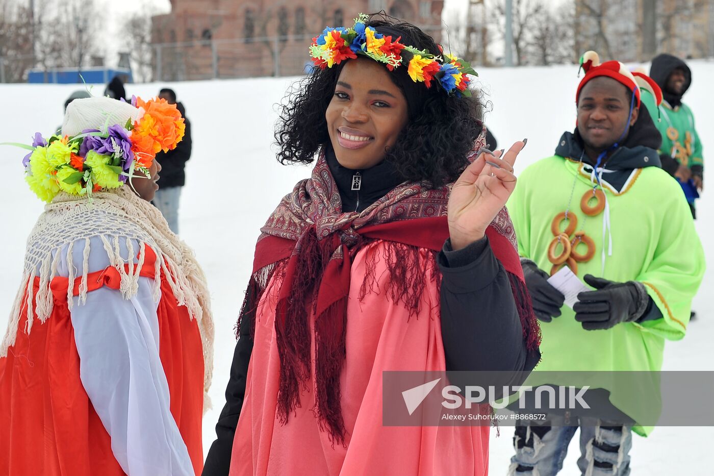 Russia Maslenitsa Celebration