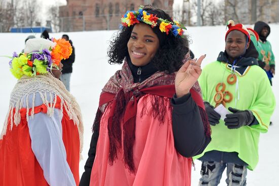 Russia Maslenitsa Celebration