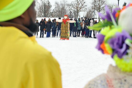 Russia Maslenitsa Celebration