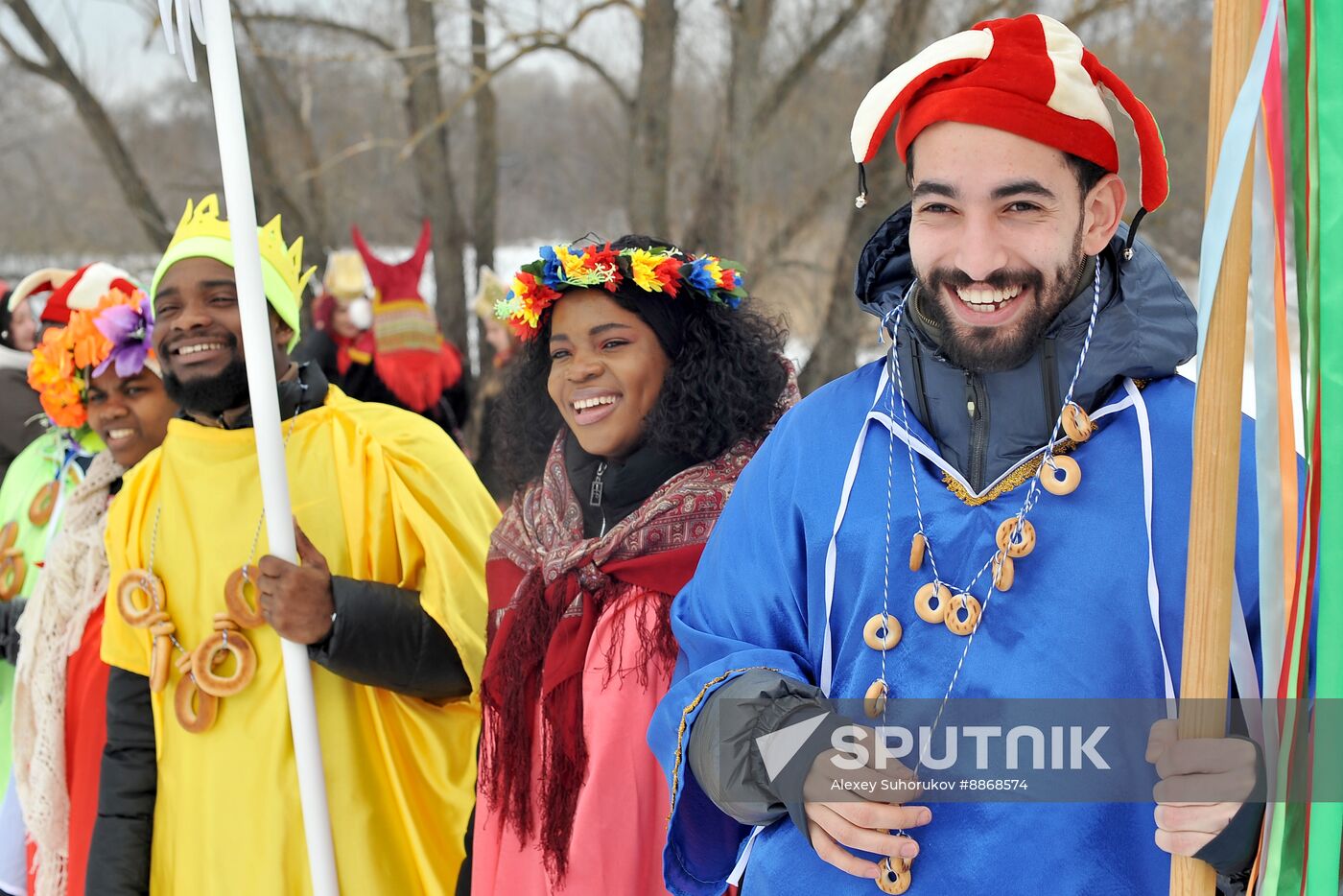 Russia Maslenitsa Celebration