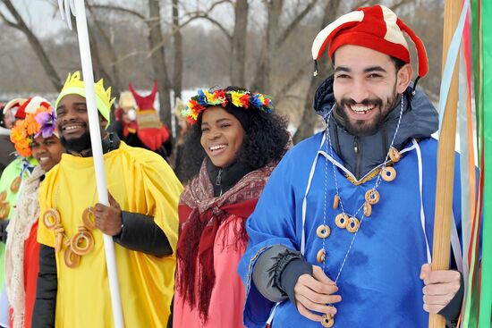 Russia Maslenitsa Celebration