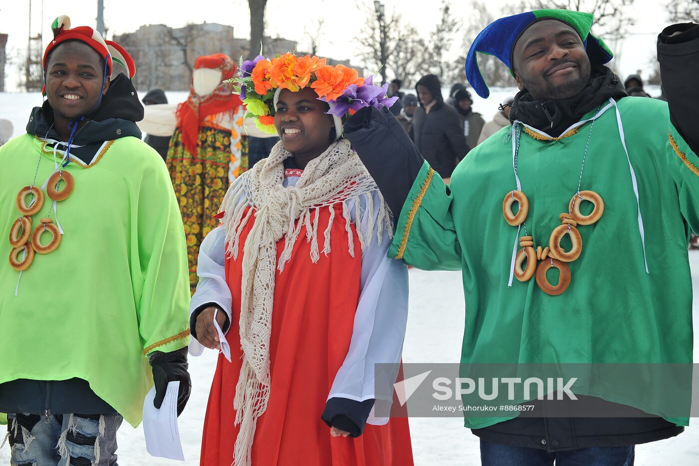 Russia Maslenitsa Celebration