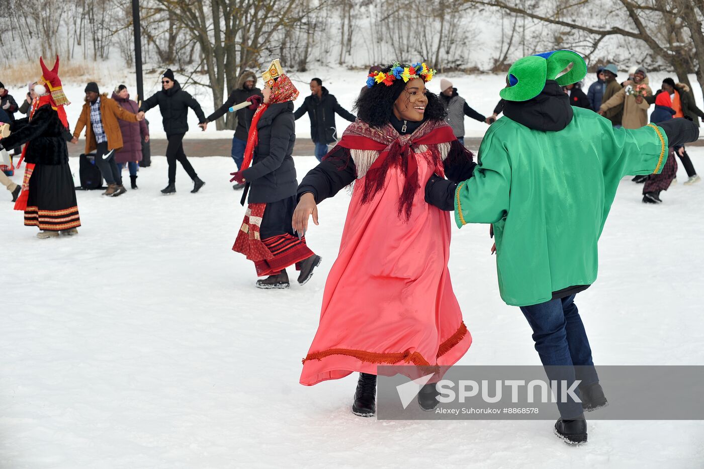 Russia Maslenitsa Celebration