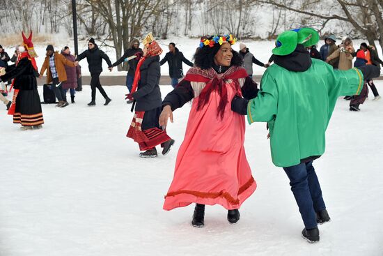 Russia Maslenitsa Celebration