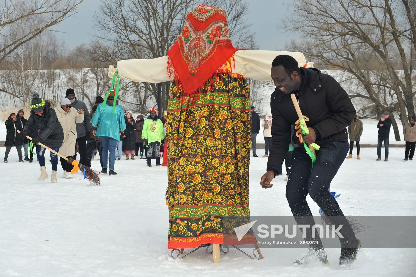 Russia Maslenitsa Celebration