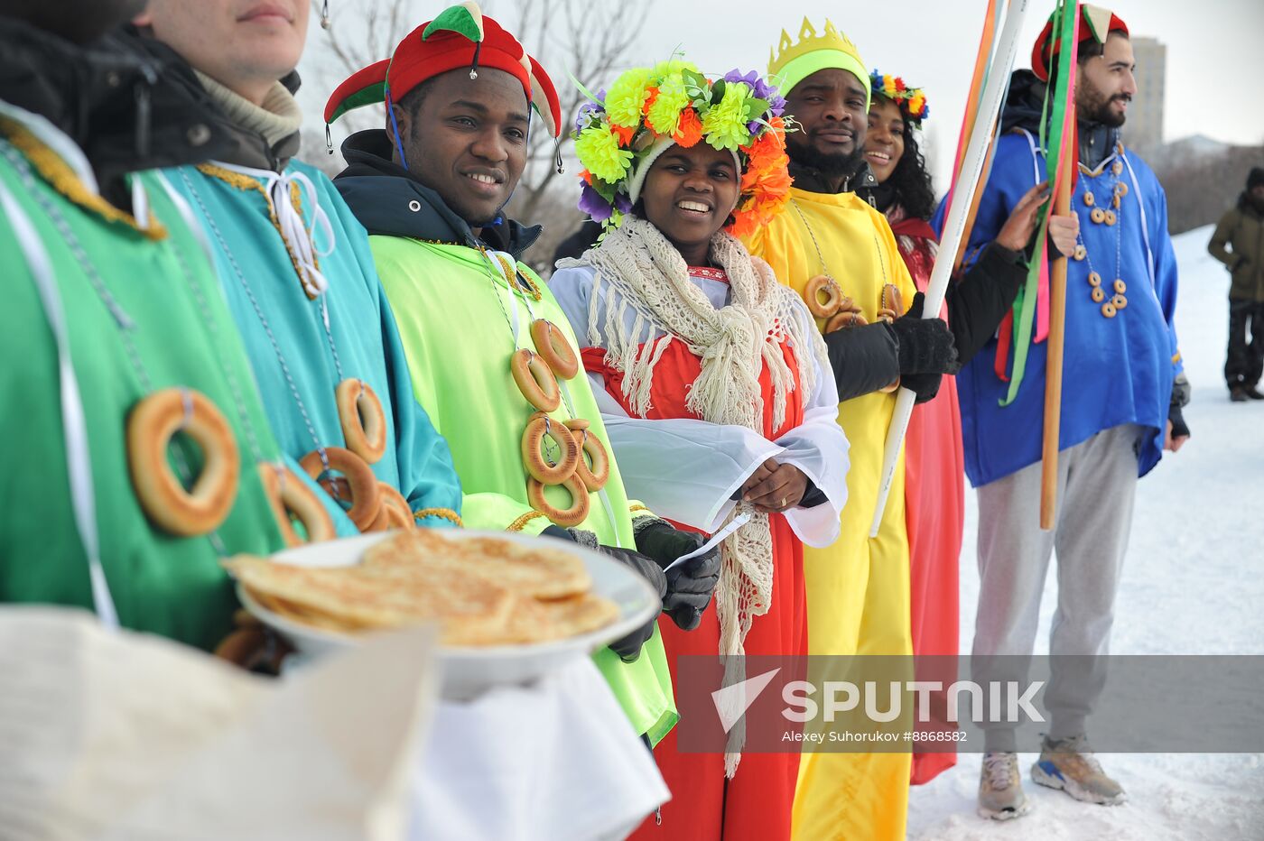 Russia Maslenitsa Celebration