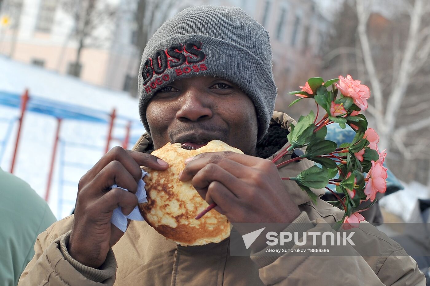 Russia Maslenitsa Celebration