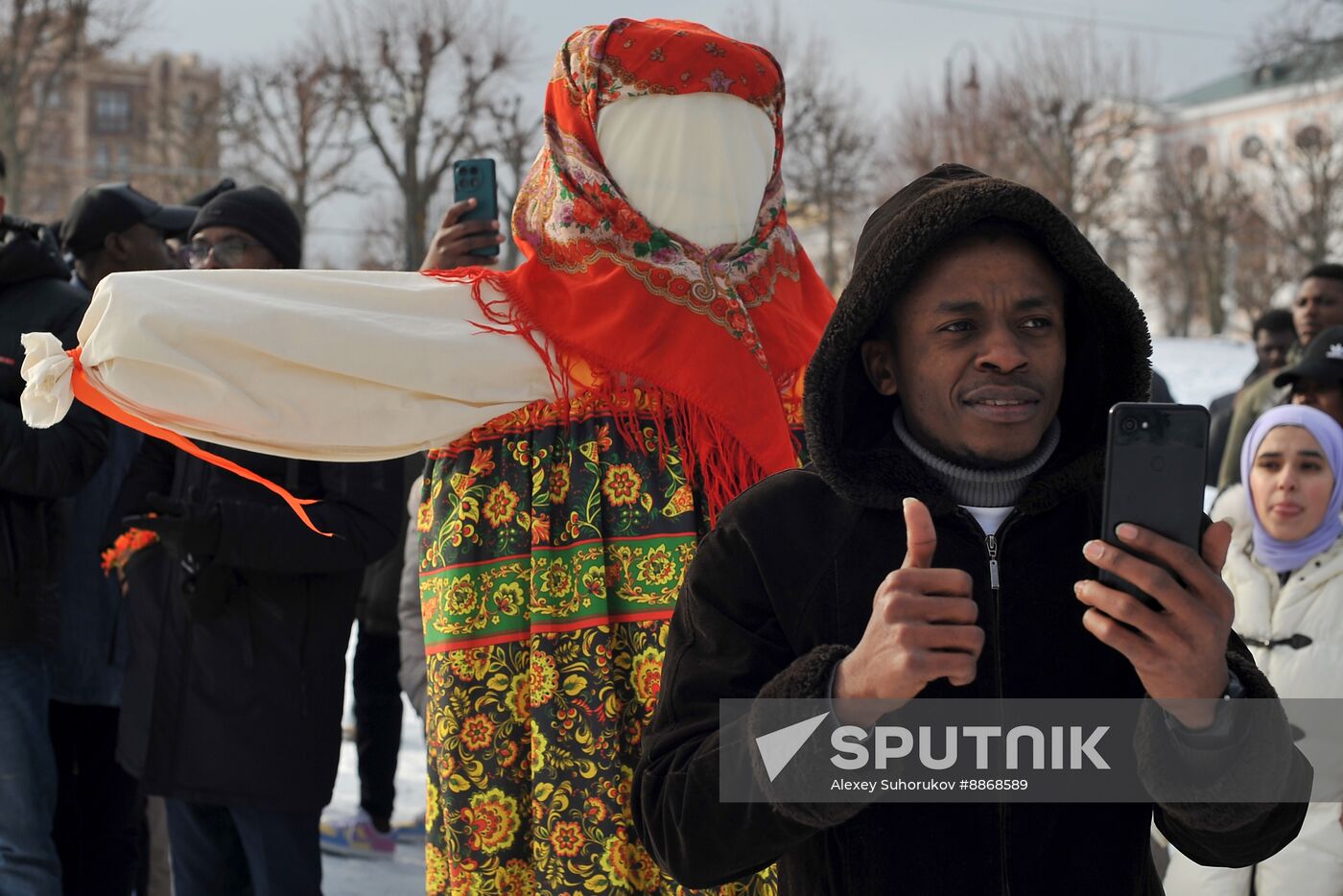 Russia Maslenitsa Celebration