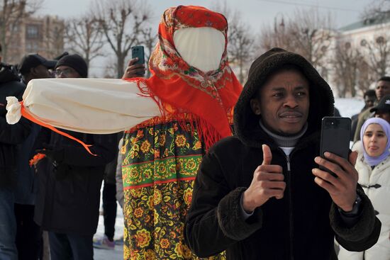 Russia Maslenitsa Celebration