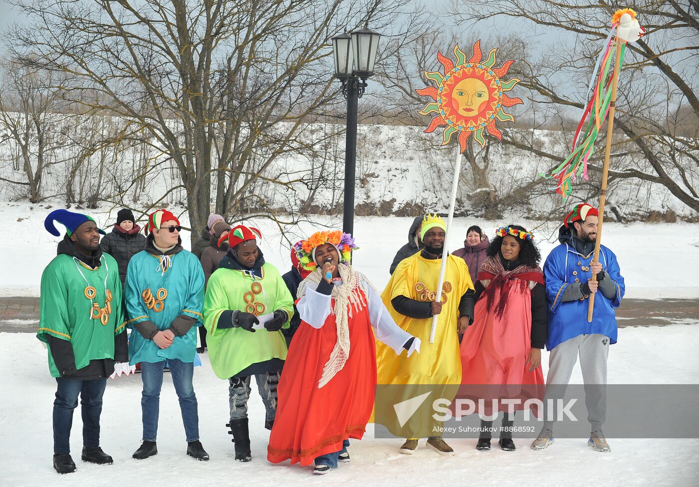 Russia Maslenitsa Celebration