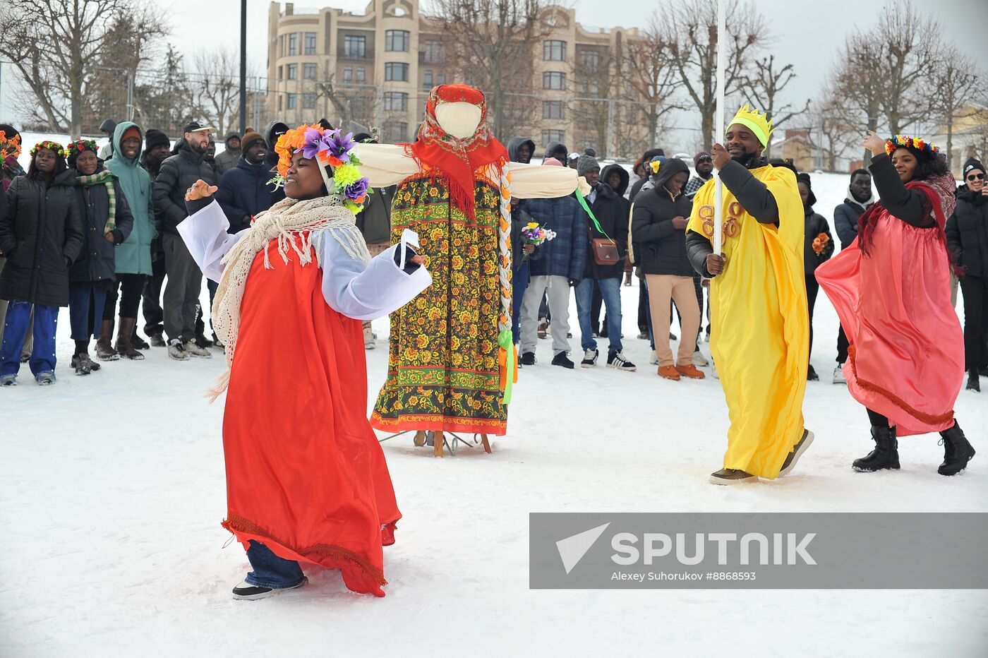 Russia Maslenitsa Celebration