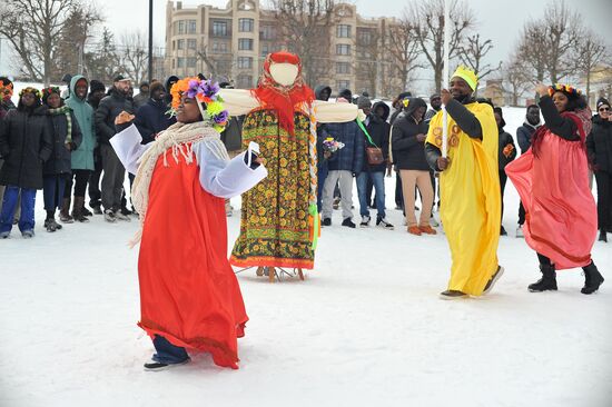 Russia Maslenitsa Celebration