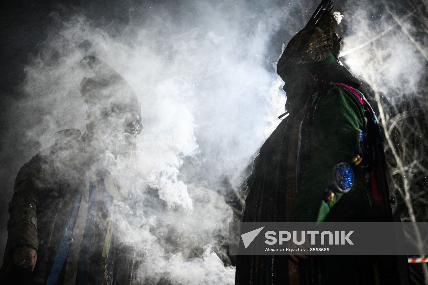 Russia Tuvan New Year Celebration