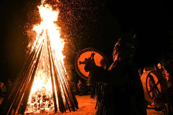 Russia Tuvan New Year Celebration