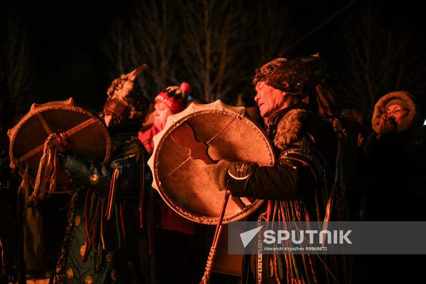 Russia Tuvan New Year Celebration