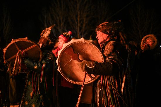 Russia Tuvan New Year Celebration