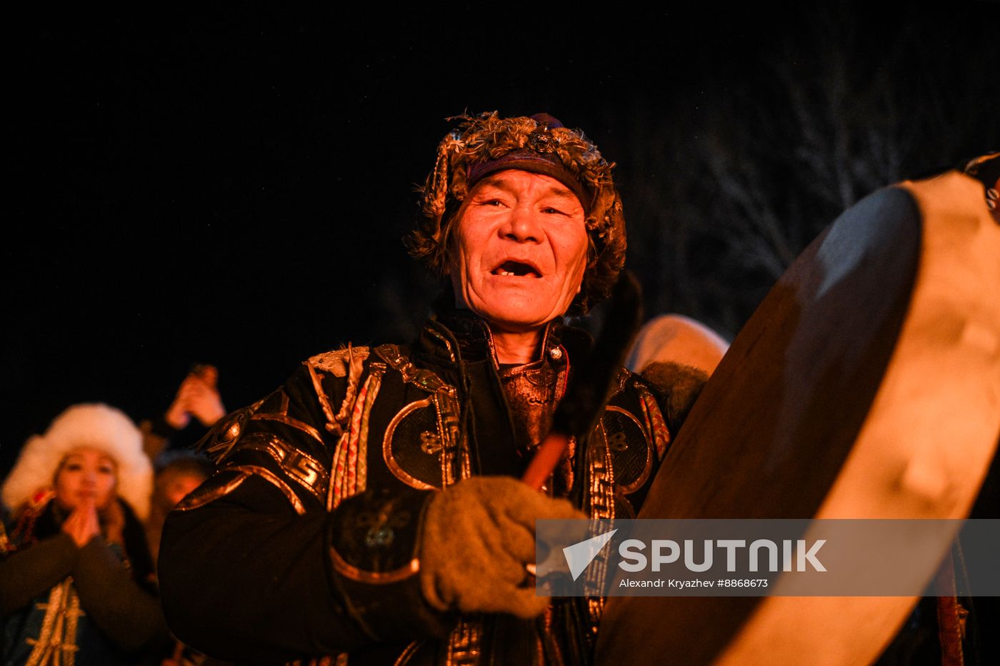 Russia Tuvan New Year Celebration