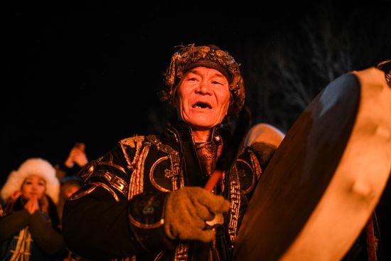 Russia Tuvan New Year Celebration